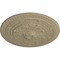 Ekena Millwork Naple Ceiling Medallion (Fits Canopies up to 3 3/8"), Hand-Painted Gobi Desert, 37 1/2"OD x 3 3/8"P CM37NAGDF - alternate 3